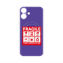 プレミアムパネル with MagSafe［ FRAGILE Sticker - Purple ］