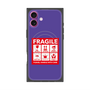 プレミアムパネル with MagSafe［ FRAGILE Sticker - Purple ］