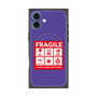 プレミアムパネル with MagSafe［ FRAGILE Sticker - Purple ］