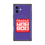 プレミアムパネル with MagSafe［ FRAGILE Sticker - Purple ］
