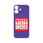 プレミアムパネル with MagSafe［ FRAGILE Sticker - Purple ］