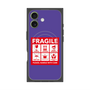 プレミアムパネル with MagSafe［ FRAGILE Sticker - Purple ］