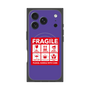 プレミアムパネル with MagSafe［ FRAGILE Sticker - Purple ］
