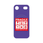 プレミアムパネル with MagSafe［ FRAGILE Sticker - Purple ］