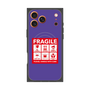 プレミアムパネル with MagSafe［ FRAGILE Sticker - Purple ］