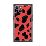 プレミアムパネル with MagSafe［ Cow - Red ］