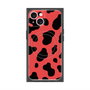 プレミアムパネル with MagSafe［ Cow - Red ］