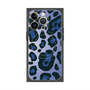 プレミアムパネル with MagSafe［ Leopard - Blue ］