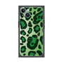 プレミアムパネル with MagSafe［ Leopard - Green ］