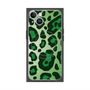 プレミアムパネル with MagSafe［ Leopard - Green ］