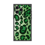 プレミアムパネル with MagSafe［ Leopard - Green ］