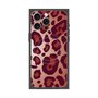 プレミアムパネル with MagSafe［ Leopard - Red ］