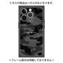 プレミアムパネル with MagSafe［ Camouflage - Black ］