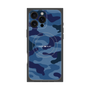 プレミアムパネル with MagSafe［ Camouflage - Blue ］