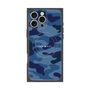 プレミアムパネル with MagSafe［ Camouflage - Blue ］