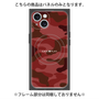 プレミアムパネル with MagSafe［ Camouflage - Red ］