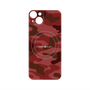プレミアムパネル with MagSafe［ Camouflage - Red ］