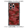 プレミアムパネル with MagSafe［ Camouflage - Red ］