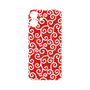 プレミアムパネル with MagSafe［ 唐草模様 - Red ］