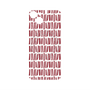 プレミアムパネル with MagSafe［ Nordic - Red ］