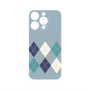プレミアムパネル with MagSafe［ Nordic Argyle - Blue ］