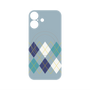 プレミアムパネル with MagSafe［ Nordic Argyle - Blue ］