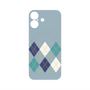 プレミアムパネル with MagSafe［ Nordic Argyle - Blue ］