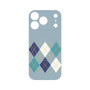 プレミアムパネル with MagSafe［ Nordic Argyle - Blue ］