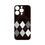 プレミアムパネル with MagSafe［ Nordic Argyle - Black ］