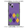 プレミアムパネル with MagSafe［ Nordic Argyle - Purple ］