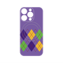 プレミアムパネル with MagSafe［ Nordic Argyle - Purple ］