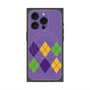プレミアムパネル with MagSafe［ Nordic Argyle - Purple ］