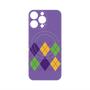 プレミアムパネル with MagSafe［ Nordic Argyle - Purple ］