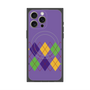 プレミアムパネル with MagSafe［ Nordic Argyle - Purple ］