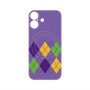プレミアムパネル with MagSafe［ Nordic Argyle - Purple ］