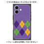 プレミアムパネル with MagSafe［ Nordic Argyle - Purple ］