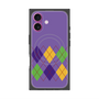 プレミアムパネル with MagSafe［ Nordic Argyle - Purple ］