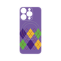 プレミアムパネル with MagSafe［ Nordic Argyle - Purple ］