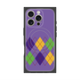 プレミアムパネル with MagSafe［ Nordic Argyle - Purple ］
