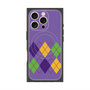 プレミアムパネル with MagSafe［ Nordic Argyle - Purple ］
