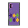 プレミアムパネル with MagSafe［ Nordic Argyle - Purple ］