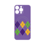 プレミアムパネル with MagSafe［ Nordic Argyle - Purple ］