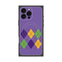 プレミアムパネル with MagSafe［ Nordic Argyle - Purple ］