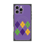 プレミアムパネル with MagSafe［ Nordic Argyle - Purple ］