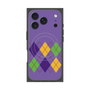 プレミアムパネル with MagSafe［ Nordic Argyle - Purple ］