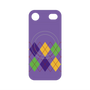 プレミアムパネル with MagSafe［ Nordic Argyle - Purple ］