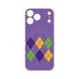 プレミアムパネル with MagSafe［ Nordic Argyle - Purple ］
