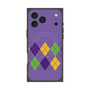 プレミアムパネル with MagSafe［ Nordic Argyle - Purple ］