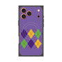 プレミアムパネル with MagSafe［ Nordic Argyle - Purple ］