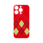 プレミアムパネル with MagSafe［ Nordic Argyle - Red ］